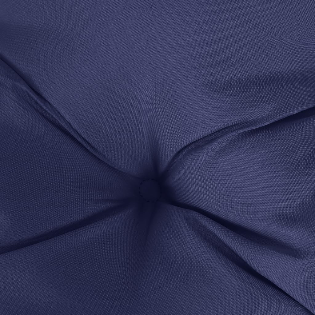 Cuscini per Sedia 4 pz Blu Marino 40x40x7 cm in Tessuto Oxford | homemem39