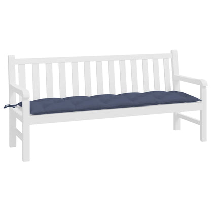 Cuscino Panca Giardino Blu Marino 180x50x7 cm in Tessuto Oxford | homemem39