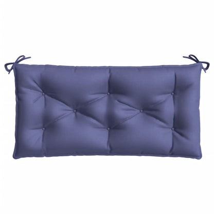 Cuscini per Panca 2 pz Blu Marino 100x50x7 cm in Tessuto Oxford | homemem39