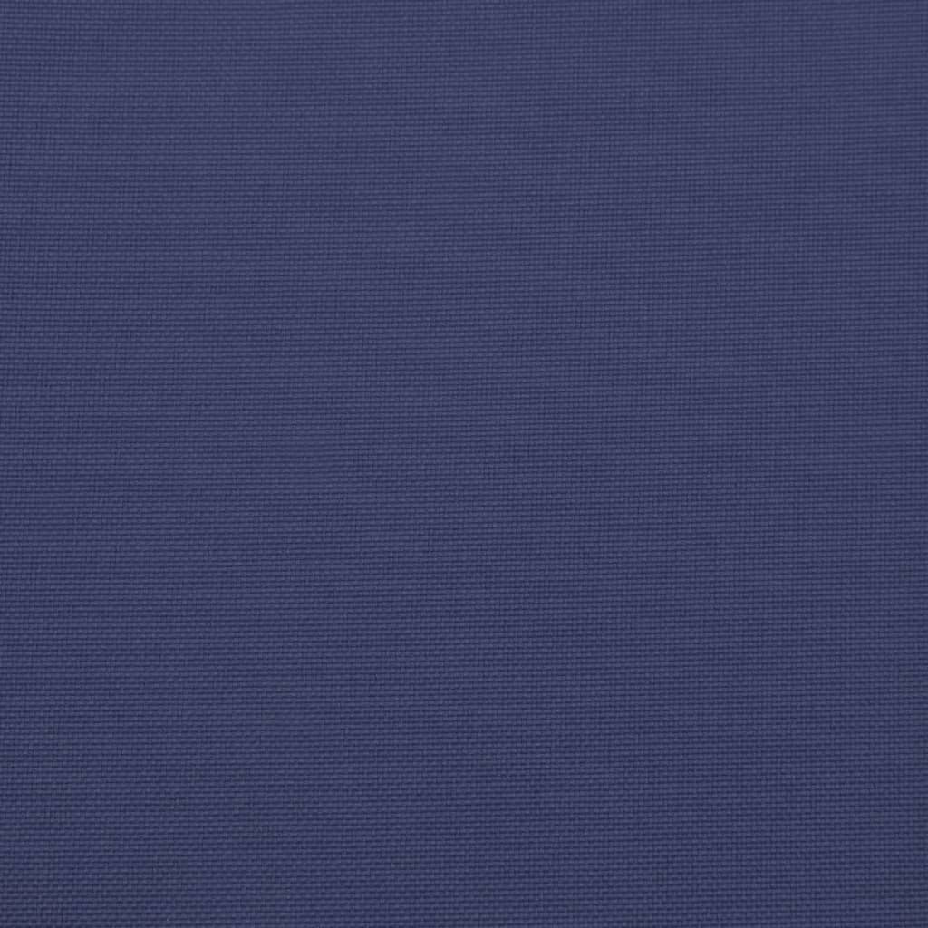Cuscini per Panca 2 pz Blu Marino 120x50x7cm in Tessuto Oxford - homemem39