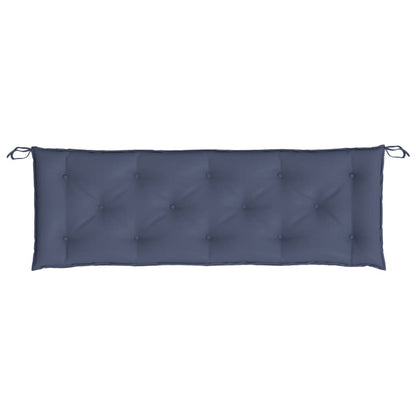 Cuscini per Panca 2 pz Blu Marino 150x50x7 cm in Tessuto Oxford | homemem39