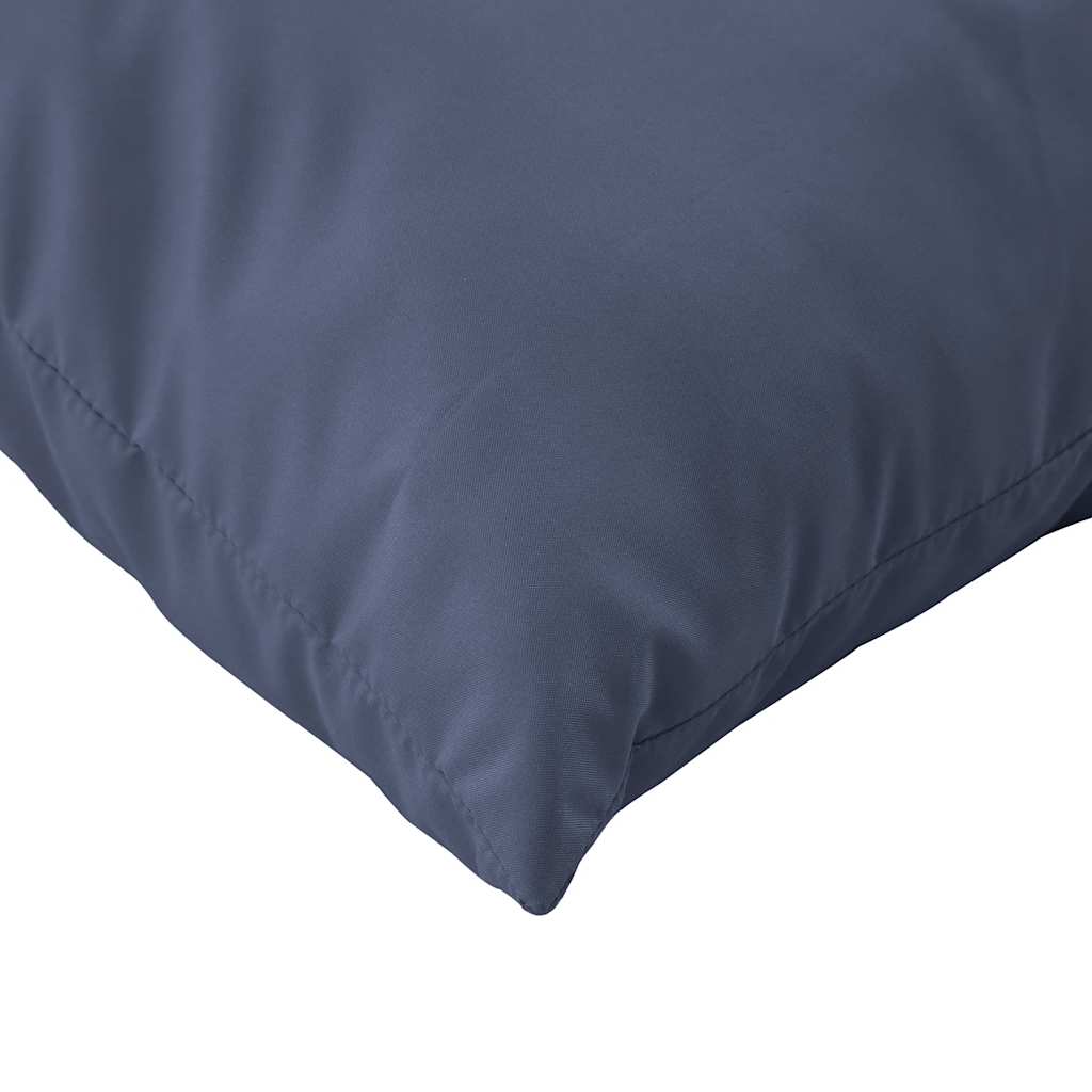 Cuscini per Pallet 2 pz Blu Marino in Tessuto | homemem39