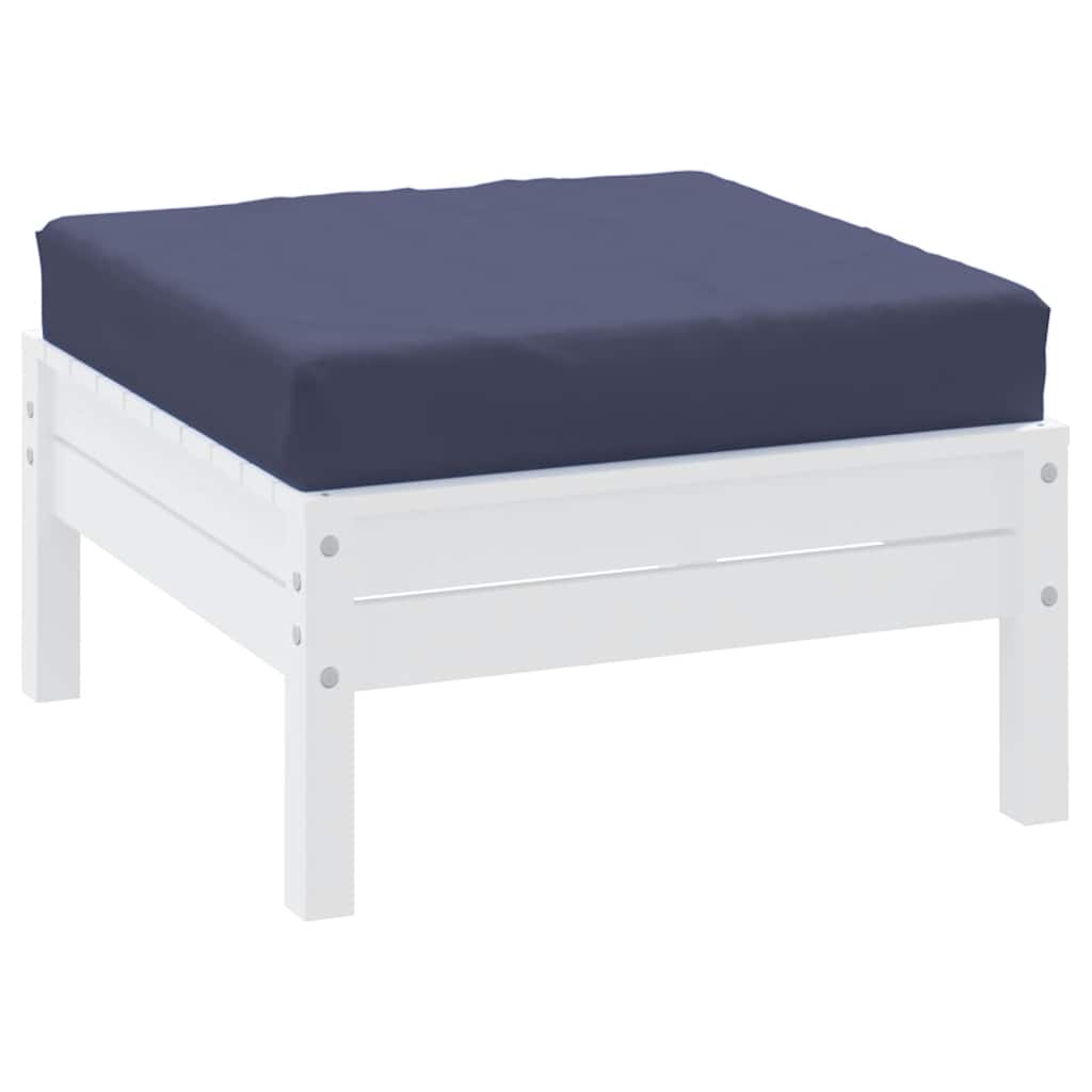 Cuscino per Pallet Blu Marino 60x60x9,5 cm in Tessuto Oxford | homemem39