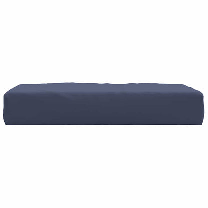 Cuscino per Pallet Blu Marino 60x60x9,5 cm in Tessuto Oxford