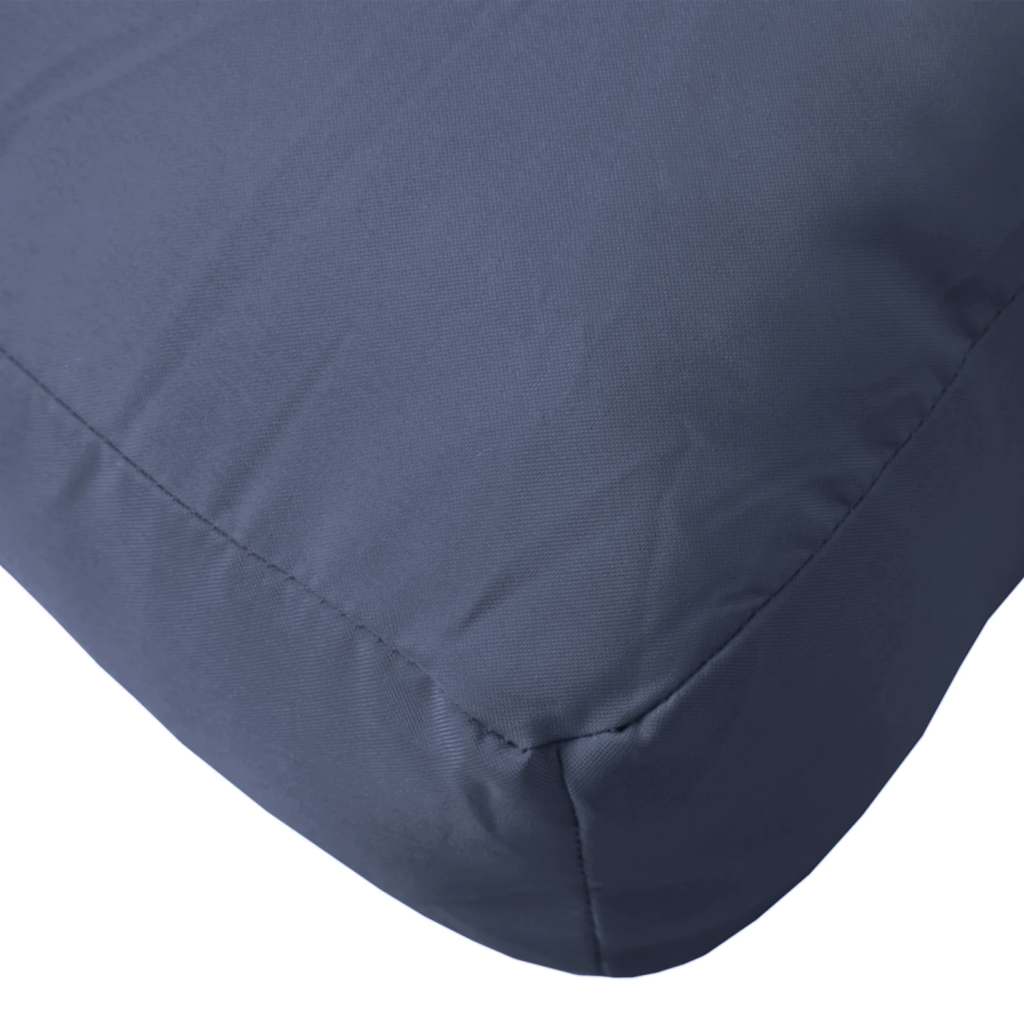 Cuscino per Pallet Blu Marino 60x60x9,5 cm in Tessuto Oxford | homemem39