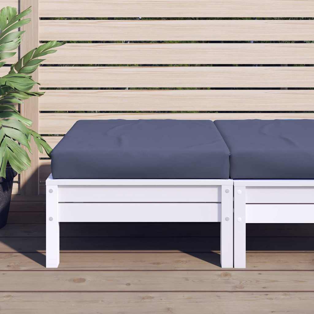 Cuscino per Pallet Blu Marino 60x60x9,5 cm in Tessuto Oxford | homemem39