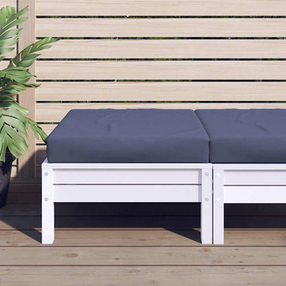 Cuscino per Pallet Blu Marino 60x60x9,5 cm in Tessuto Oxford | homemem39