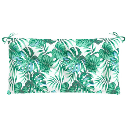 Cuscino Panca Giardino a Foglie 110x50x7 cm in Tessuto Oxford | homemem39