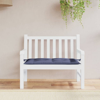 Cuscino Panca Giardino Blu Marino 110x50x7 cm in Tessuto Oxford | homemem39