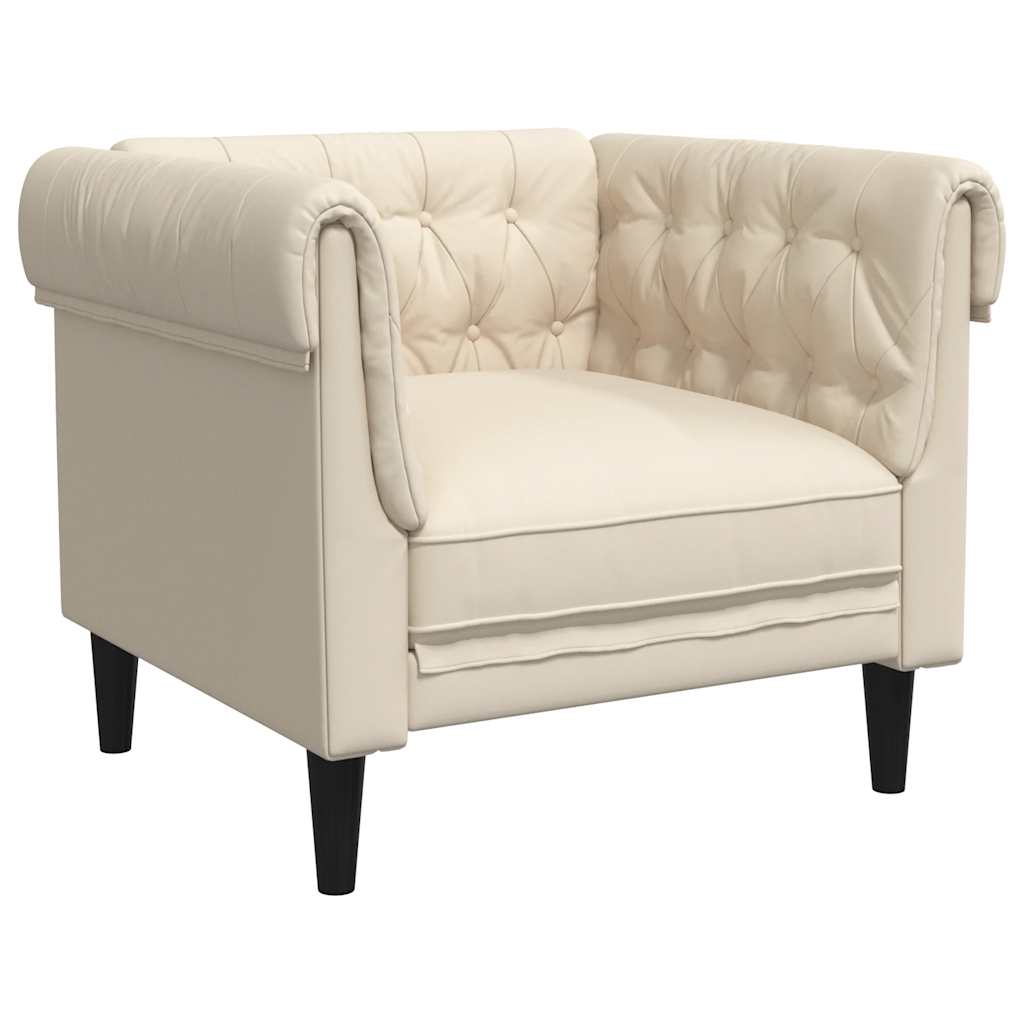 Poltrona Chesterfield in Lino | homemem39