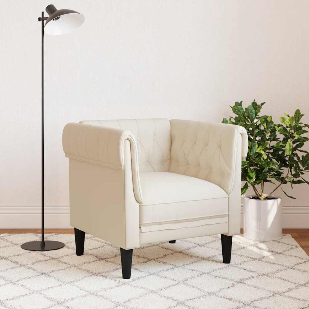 Poltrona Chesterfield in Lino | homemem39