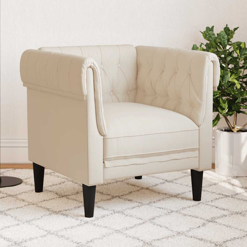 Poltrona Chesterfield in Lino | homemem39