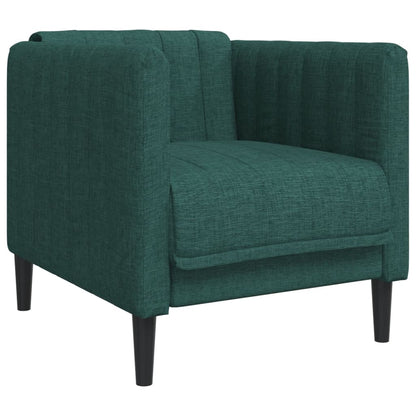 Poltrona Verde Scuro in Tessuto | homemem39