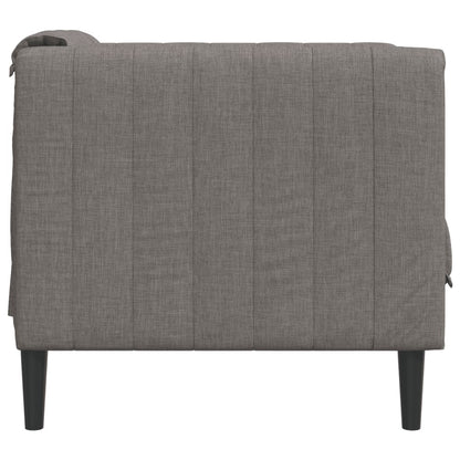 Poltrona Grigio Talpa in Tessuto | homemem39