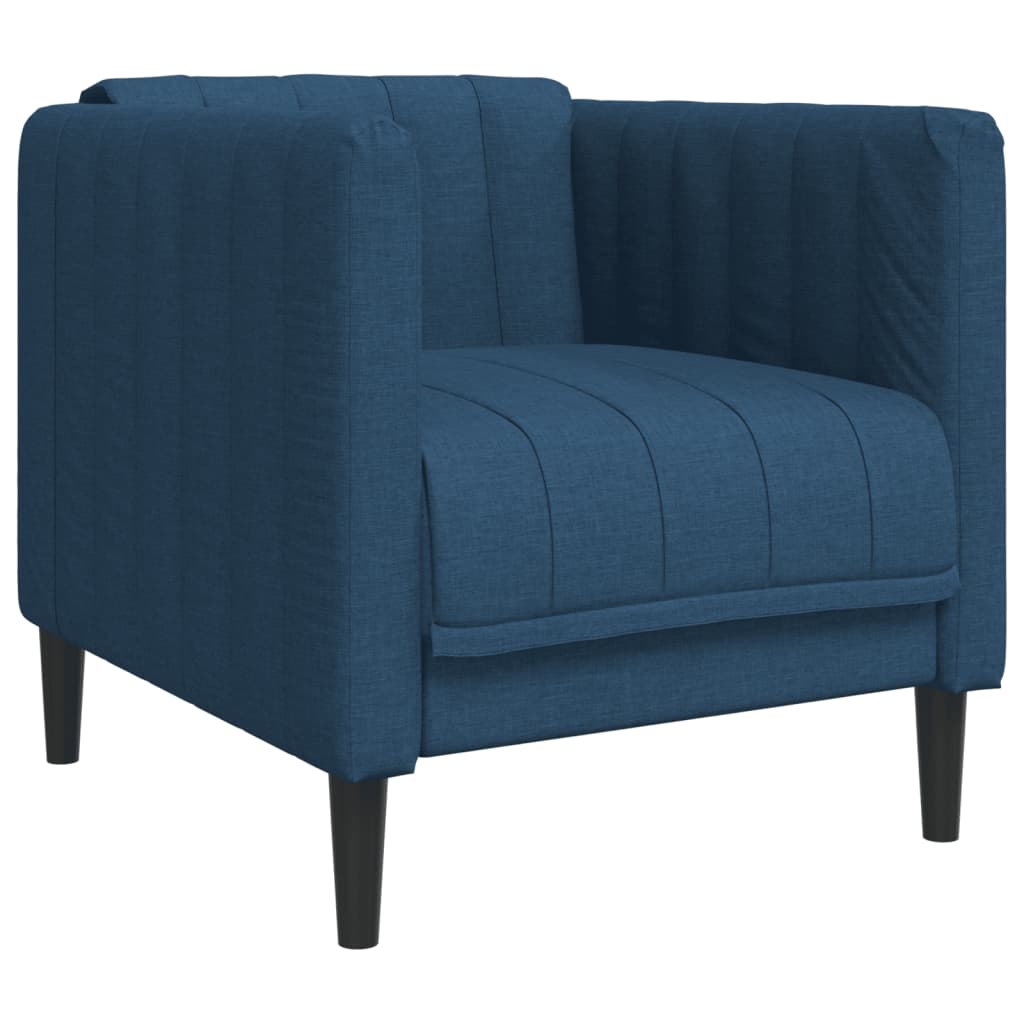 Poltrona Blu in Tessuto | homemem39