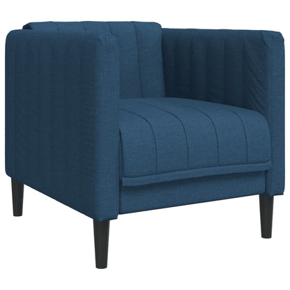 Poltrona Blu in Tessuto | homemem39
