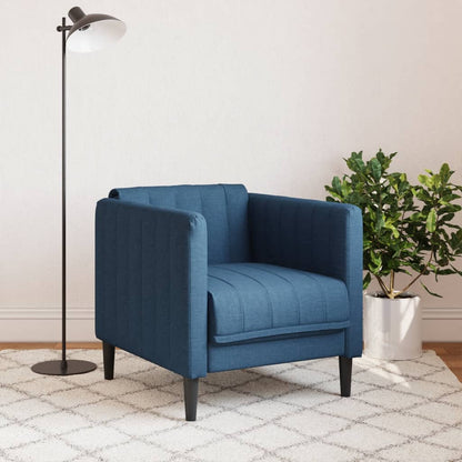 Poltrona Blu in Tessuto | homemem39