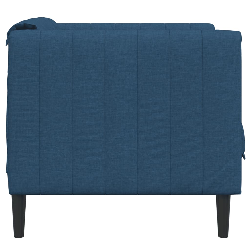 Poltrona Blu in Tessuto | homemem39