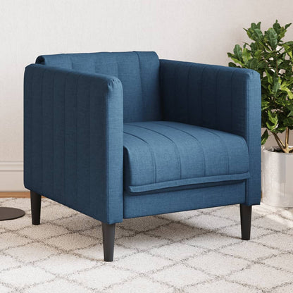 Poltrona Blu in Tessuto | homemem39