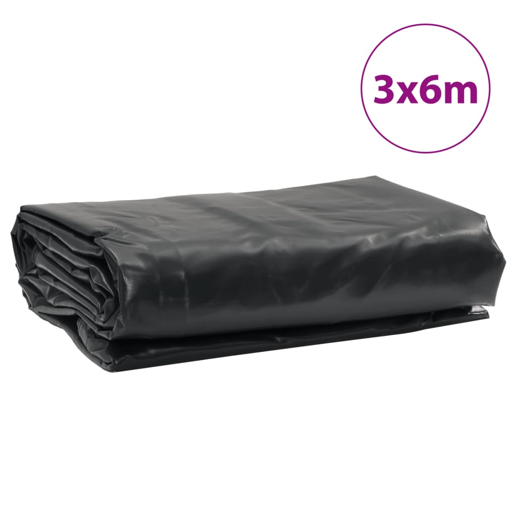Telone Antracite 3x6 m 650 g/m² | homemem39
