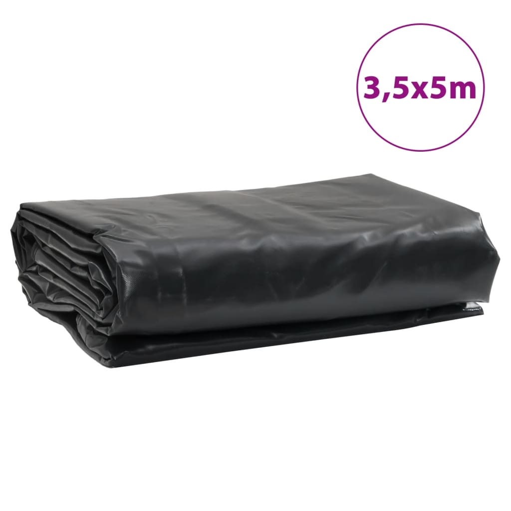 Telone Antracite 3,5x5 m 650 g/m² | homemem39