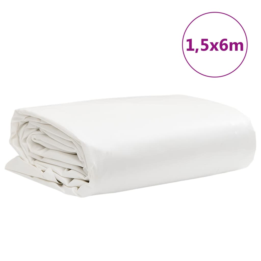 Telone Bianco 1,5x6 m 650 g/m² | homemem39