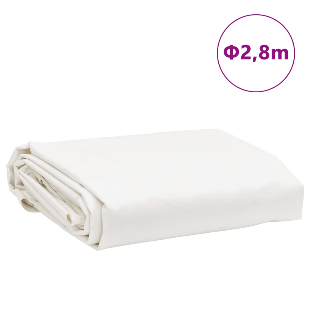 Telone Bianco Ø 2,8 m 650 g/m² | homemem39