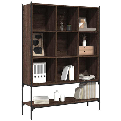 Libreria Rovere Marrone 102x30x141,5 cm in Legno Multistrato