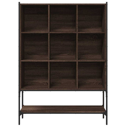 Libreria Rovere Marrone 102x30x141,5 cm in Legno Multistrato