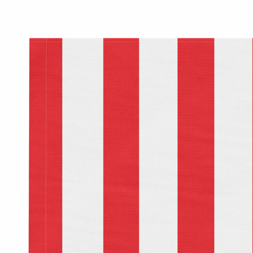 Replacement Fabric for Red and White Stripes Curtain 4x3.5 m