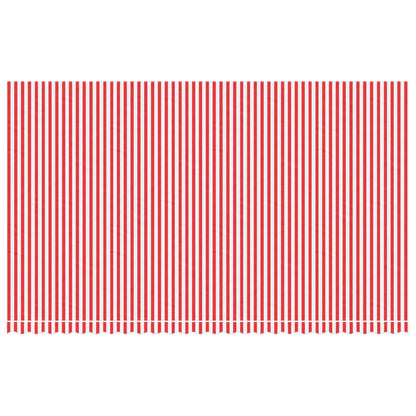 Replacement Fabric for Red and White Stripes Curtain 6x3.5 m