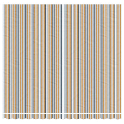 Replacement Fabric for Curtain Multicolored Stripes 4x3.5 m