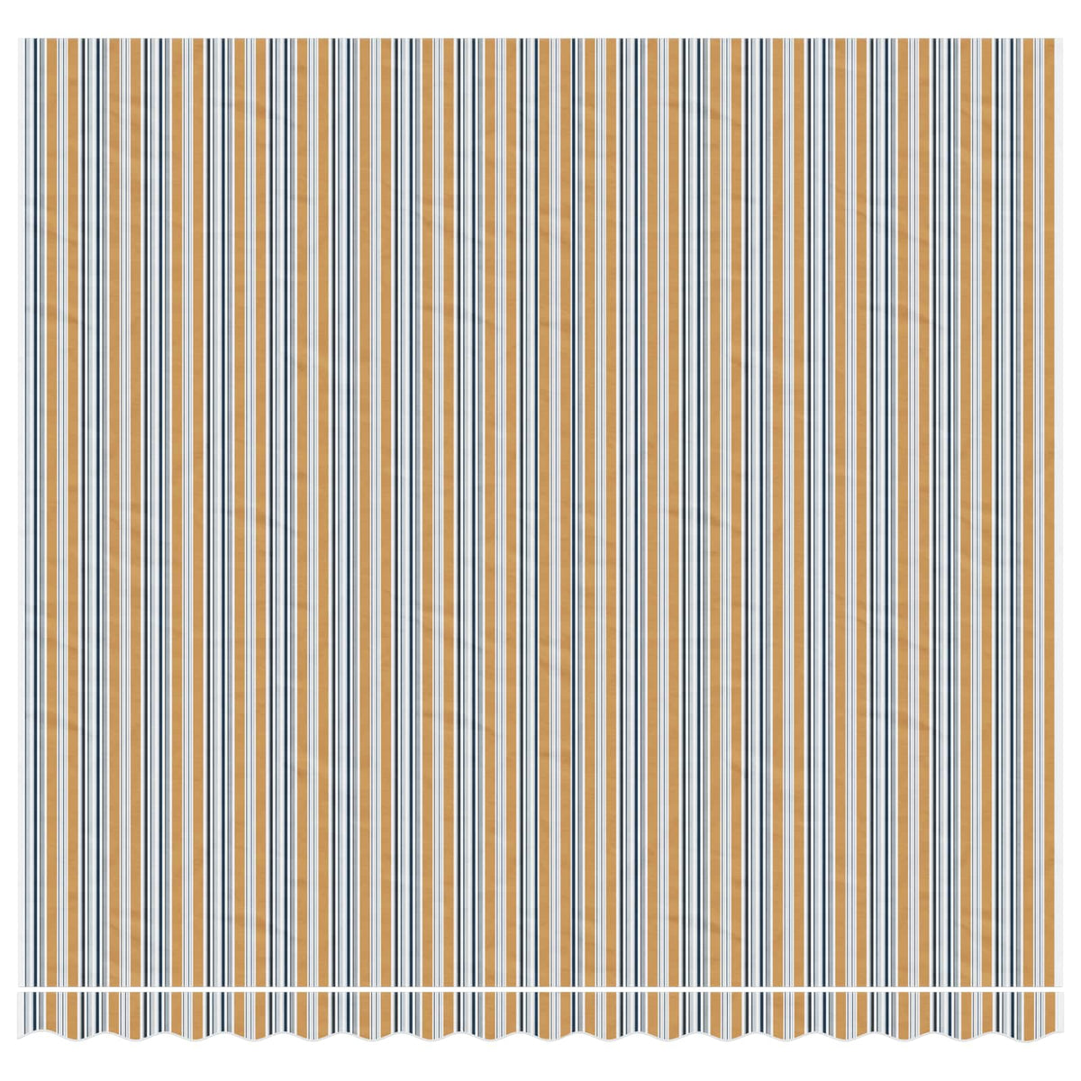 Tessuto di Ricambio per Tenda da Sole Multicolore 400x350 cm