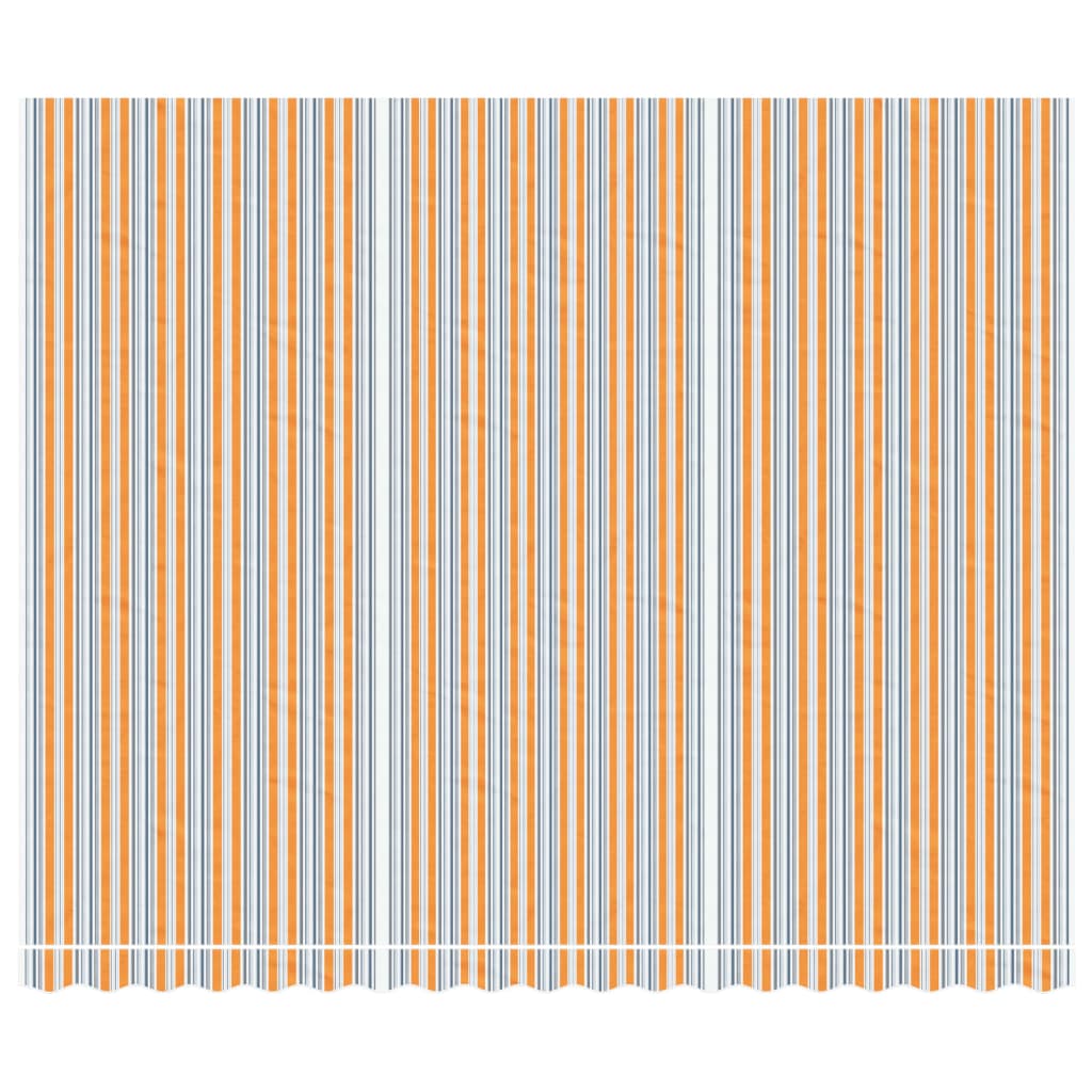 Ersatzstoff für Vorhang, mehrfarbige Streifen, 4,5 x 3,5 m