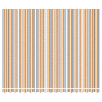 Ersatzstoff für Vorhang, mehrfarbige Streifen, 4,5 x 3,5 m