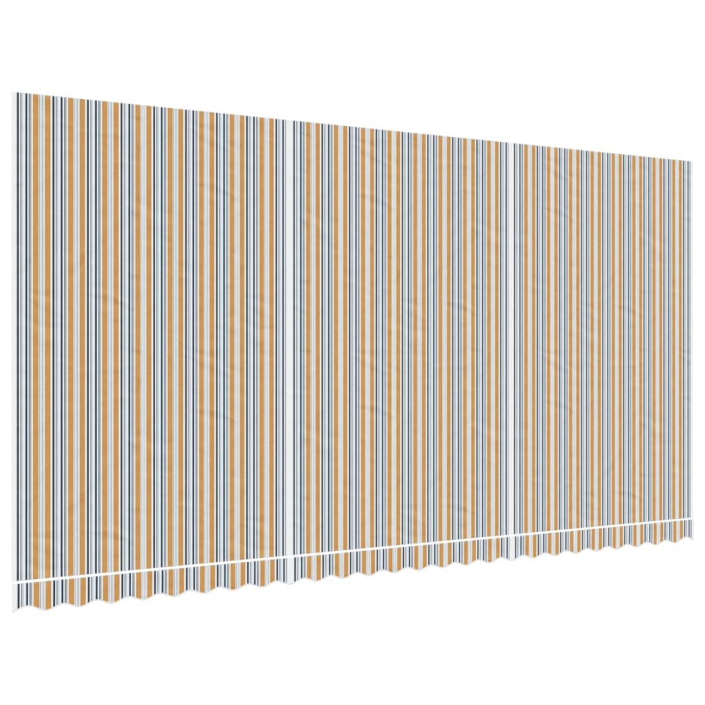 Tessuto di Ricambio per Tenda Strisce Multicolore 6x3 m - homemem39