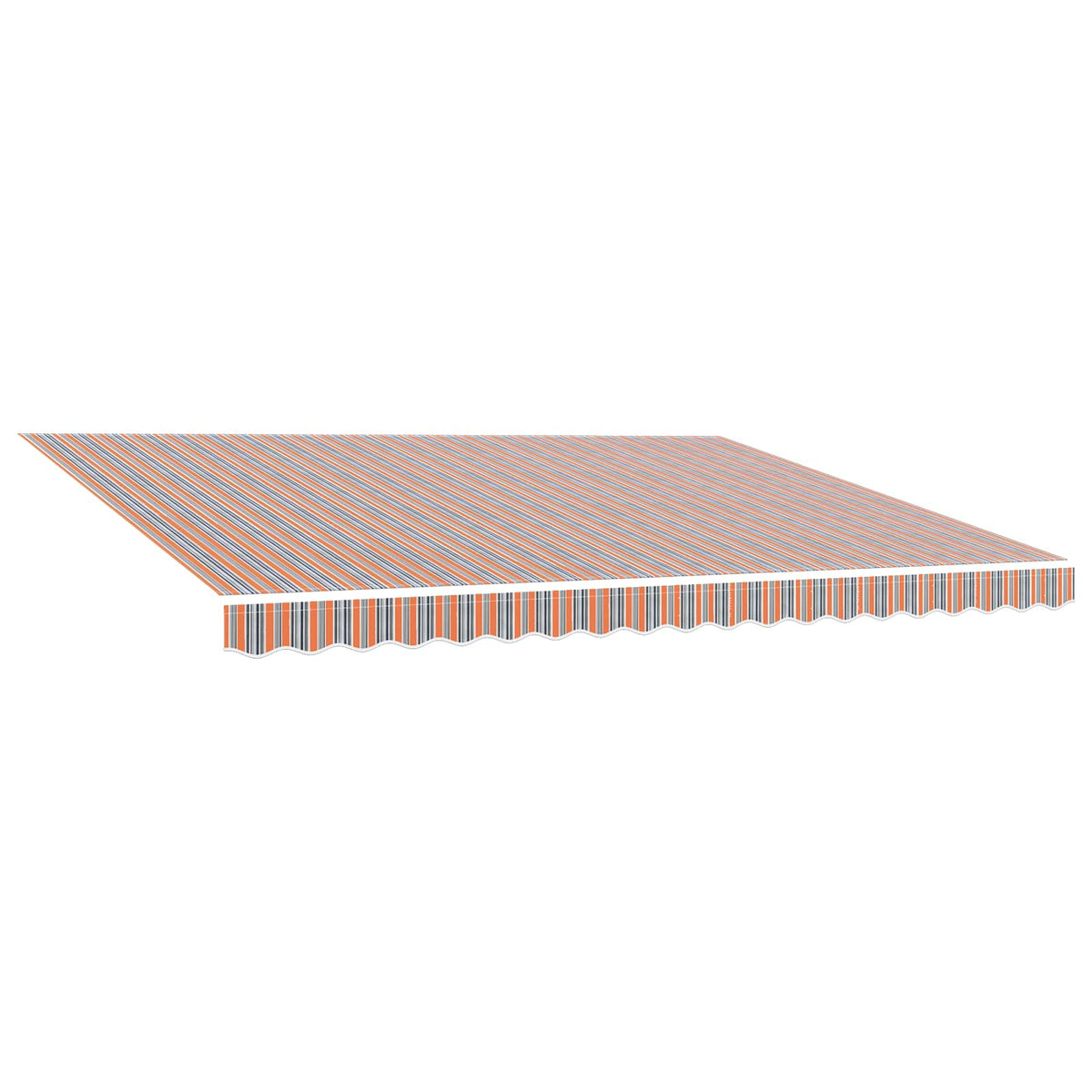 Tessuto di Ricambio per Tenda da Sole Multicolore 600x350 cm