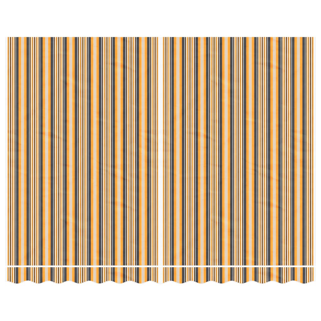 Tessuto di Ricambio per Tenda Strisce Multicolore 3,5x2,5 m | homemem39