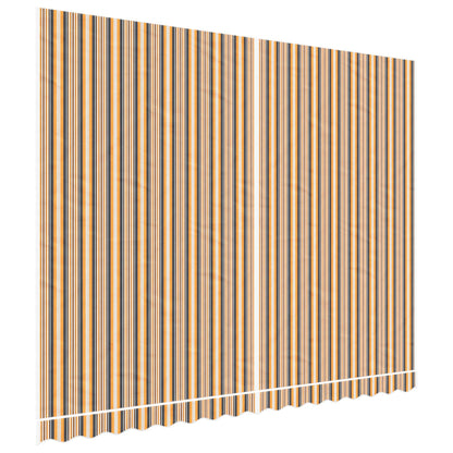 Tessuto di Ricambio per Tenda Strisce Multicolore 4x3 m | homemem39