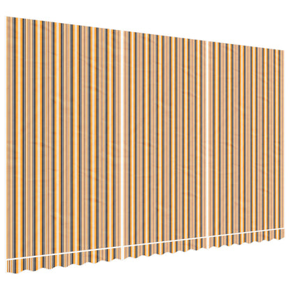 Tessuto di Ricambio per Tenda Strisce Multicolore 5x3 m - homemem39