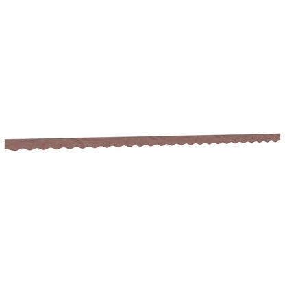 Tessuto di Ricambio per Mantovana da Tenda Strisce Marroni 580x20 cm