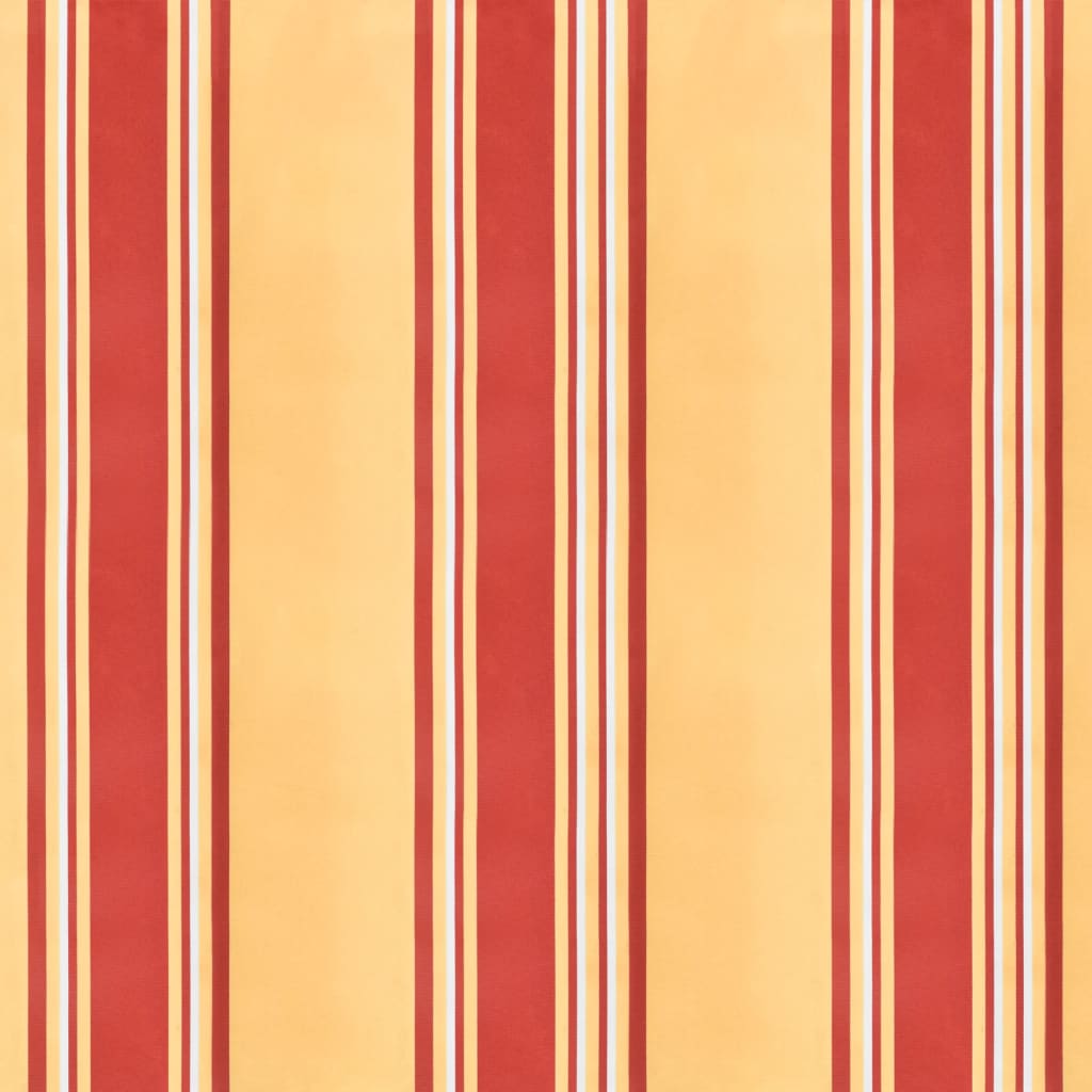Tessuto Ricambio per Mantovana Tenda Righe Giallo Arancione 4 m | homemem39