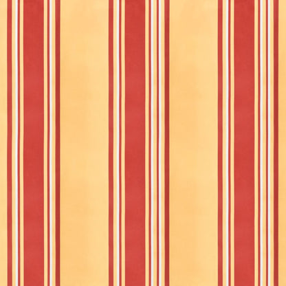 Tessuto Ricambio per Mantovana Tenda Righe Giallo Arancione 4 m | homemem39