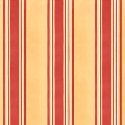 Tessuto Ricambio per Mantovana Tenda Righe Giallo Arancione 5 m | homemem39