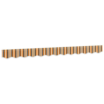 Tessuto Ricambio per Mantovana Tenda Righe Giallo Grigio 350 cm