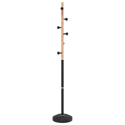 Appendiabiti Nero 177 cm in Ferro Verniciato a Polvere - homemem39