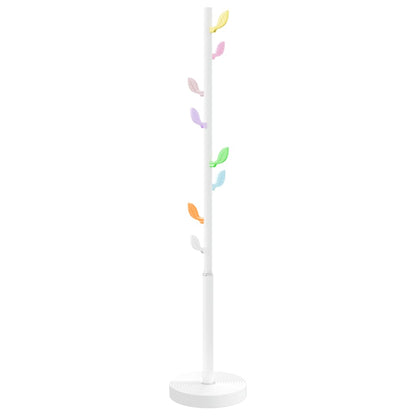 Appendiabiti Bianco 172 cm in Ferro Verniciato a Polvere - homemem39