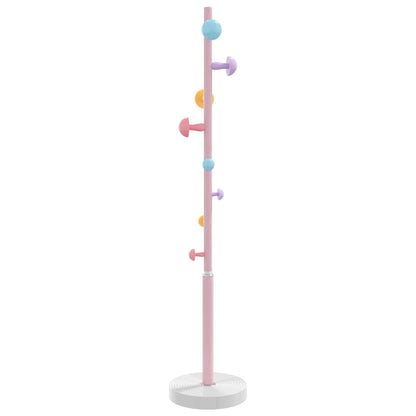 Appendiabiti Rosa 172 cm in Ferro Verniciato a Polvere - homemem39