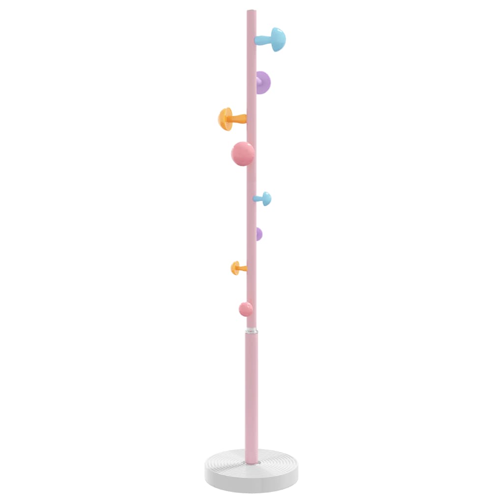 Appendiabiti Rosa 172 cm in Ferro Verniciato a Polvere - homemem39