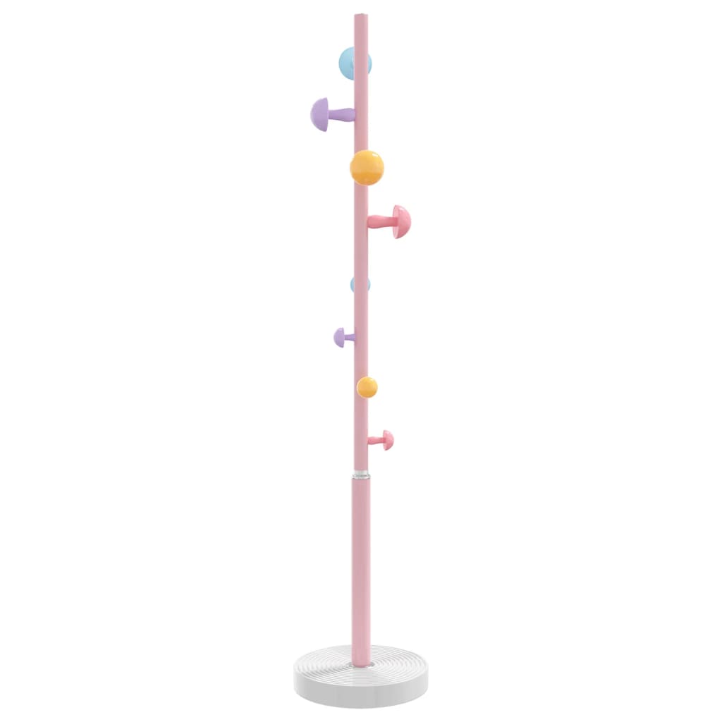 Appendiabiti Rosa 172 cm in Ferro Verniciato a Polvere - homemem39